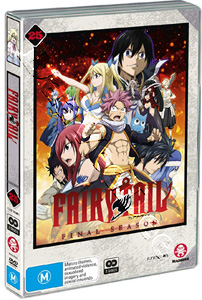 Fairy Tail |Collection 25: Final Season, Eps: 304-316 |   DVD